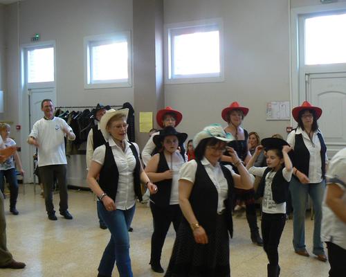 'groupe de danse country'