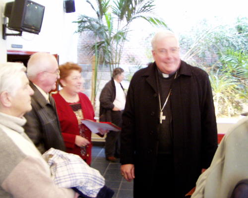 Arrivée de Mgr Garnier