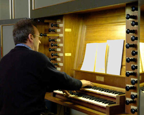 Jacques Baudson aux grandes orgues