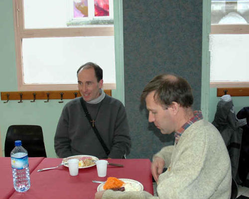 Luc Oswald avec Jean