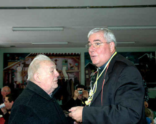 Accueil festif de Guy Henneton