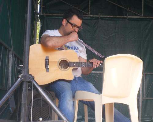 Gérald notre guitariste