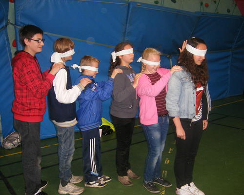 un atelier de découverte sensorielle
