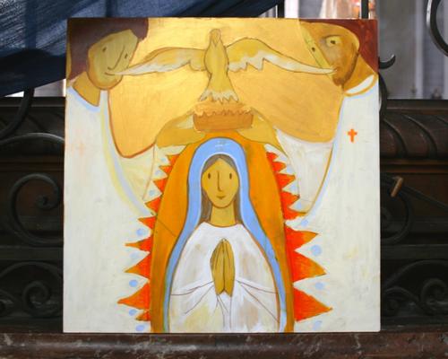 Le Couronnement de la Vierge Marie 
