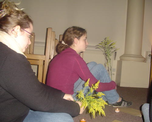 On reçoit une fleur