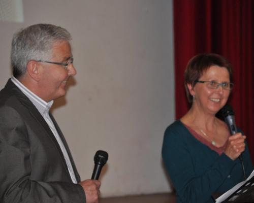 Marie-Dominique et Yves , témoins de l'expérience de Caen