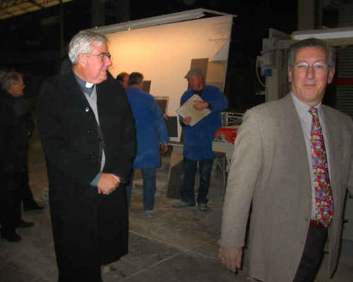 Mgr Garnier et M. Pedinotti