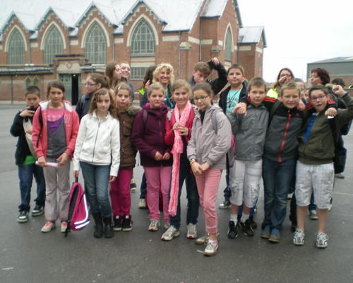 le groupe de l'aumônerie d'Avesnes