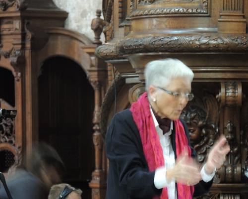 Françoise Moniez, chef de choeur