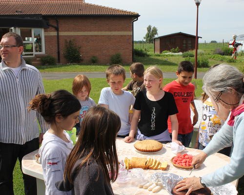 Océane aussi a préparé un gâteau