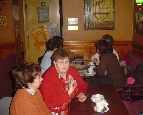 1er temps dans un café !