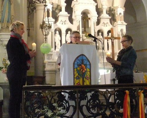 Hergnies : messe des caté'