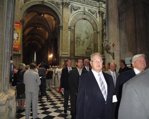 Les membres de la Garde ND de Grâce
