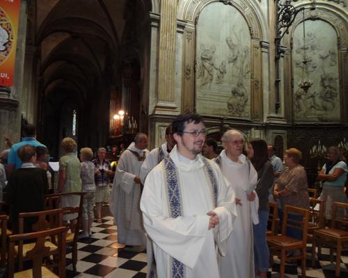 les abbés Venceslas Deblock et Lacroix