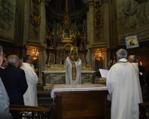 devant la chapelle ND de Grâce