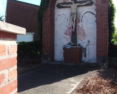 Un  arrêt au Calvaire