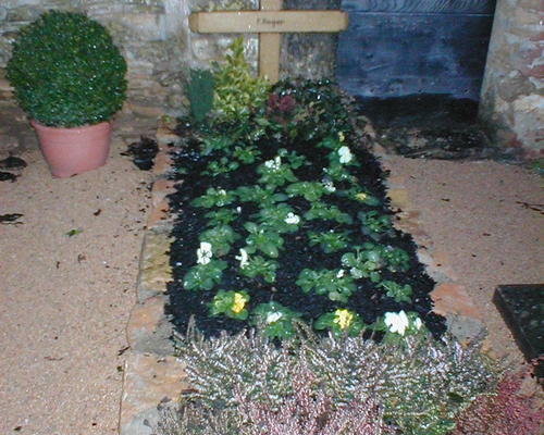 la tombe de Frère Roger