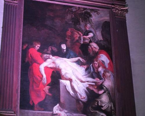 La mise au tombeau de Rubens