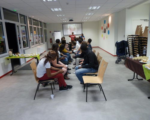 C'est un jeu de présentation façon speed dating !