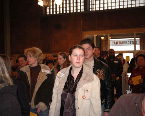 Procession des catéchumènes