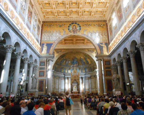 2e plus grande basillique de Rome