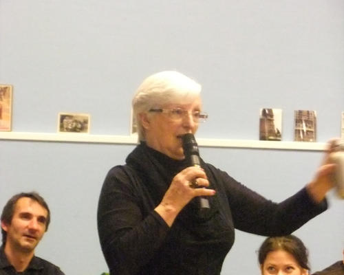 Ginette, une des chevilles ouvrières de cette soirée
