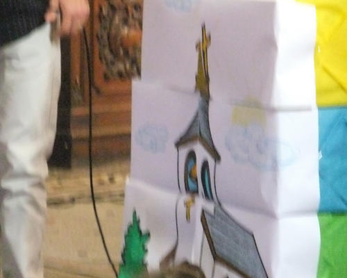 l'église est reconstruite