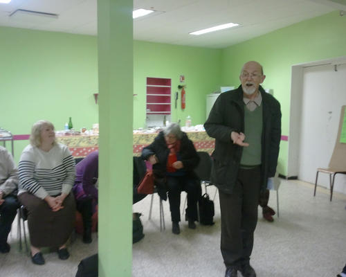 Marcel, le président, a présenté son rapport