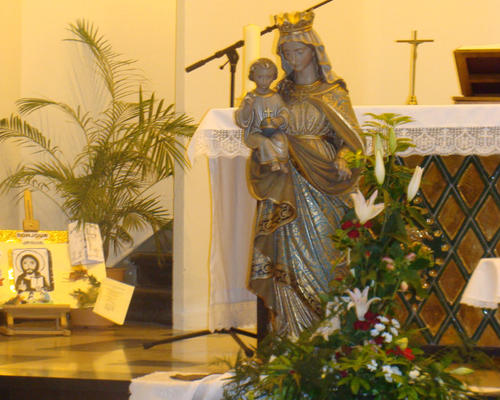 Statue Notre-Dame de Lorette