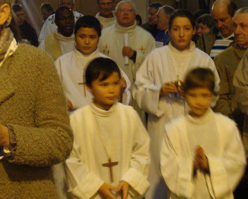 La procession d'entrée