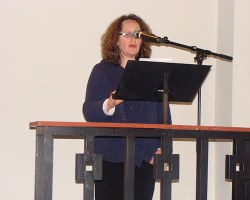 Nathalie a animé les chants