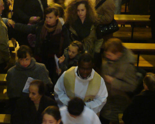 La procession de sortie