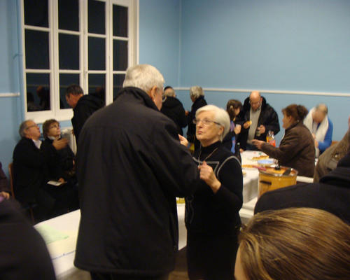 Le verre de l'amitié