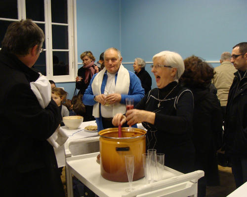 Le verre de l'amitié