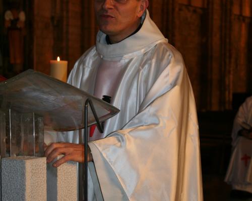La prédication de l'abbé Descarpentries.