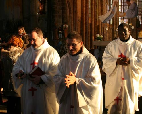 La procession de sortie.