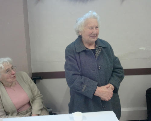 Odette était aussi à l'honneur puisque c'était le jour de son anniversaire