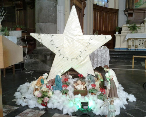 La crèche de l'église St Martin
