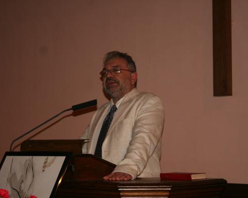 Le pasteur François Dietz, de l'Eglise Protestante