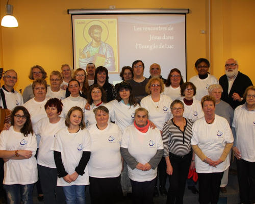 Une partie de la Chorale des Ptits Bonheurs