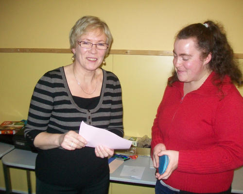 Rencontre denier Catherine et Anne-Laurence