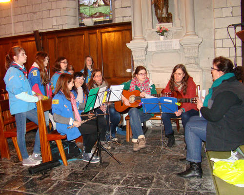 Chorale en répétition