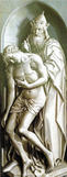 Robert Campin - Compassion du Père (vers 1415)