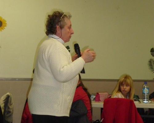 Martine est venue aider avec tout son savoir-faire