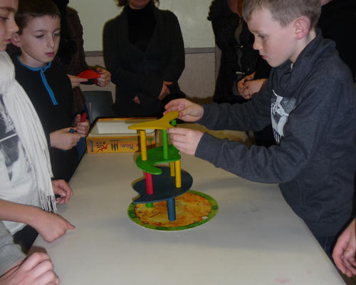 Un des ateliers proposés aux enfants 