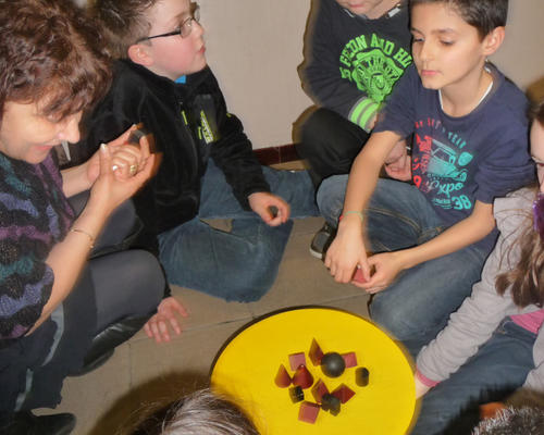 Un des ateliers proposés aux enfants : 