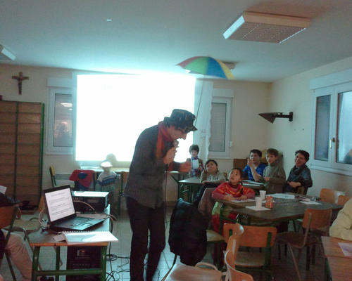 Emmanuel a assuré l'animation de cette soirée