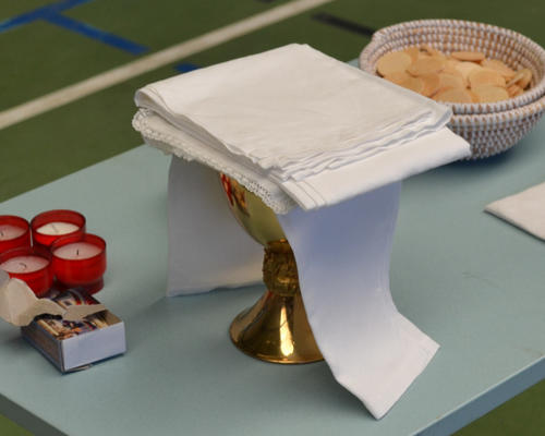 pour la procession d'offrande