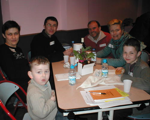 en famille