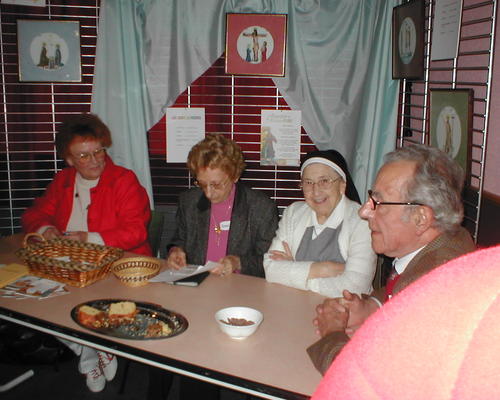 accueil des intentions de prières